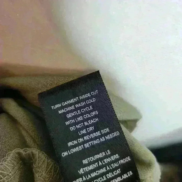 Studio 1886 women's sage green blouse size small - Picture 6 of 7